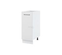 Meuble range épice Lovia Blanc Mat L 30 cm - Cuisineandcie
