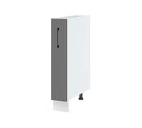 Meuble range épice Lovia Gris Mat L 15 cm - Cuisineandcie