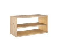 Meuble rangement avec tablette en pin massif Dinamic
