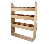 Meuble Rangement MDF Ford Transit Custom SWB Fourgon Van Véhicule 102x 30x136 cm