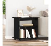 Meuble rouleau vidaXL Chêne noir 60x45x55 cm Bois d'ingénierie