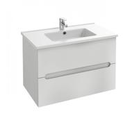 Meuble salle de bain 80 cm 2 tiroirs avec vasque - blanc laqué - Ola Up JACOB DELAFON
