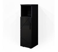 Vicco Meuble de Rangement de Salle de Bain Irma, Anthracite Haute Brillance, 30 x 95 cm