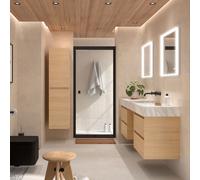 Meuble Salle De Bain Mara 800 2 Tiroirs Avec Frein Chêne Européen 797 X 540 X 452 Mm - SALGAR 114005