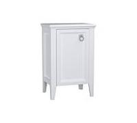 Vitra haute 62246 53,5 x 39,5 x 83 cm, gauche. sur pied, corpus blanc mat