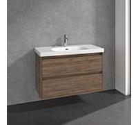 Meuble sous Arizona Oak vasque Skyla C79900VH 2 tiroirs, 972 x 596 x 439 mm, Villeroy und Boch