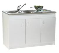 Meuble sous évier SIM'NF 1400x600 3 portes - NÉOVA - S12N03140