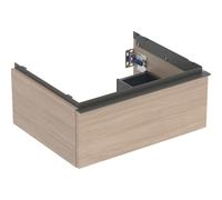 Meuble sous lavabo 60 cm Geberit iCon 1 tiroir Chêne - GEBERIT 502.310.JH.1