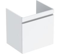 Meuble sous lavabo 65 cm Geberit Renova Plan 1 tiroir 1 tiroir à l'angl Blanc br - GEBERIT 501.906.01.1