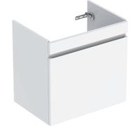 Meuble sous lavabo 70 cm Geberit Renova Plan 1 tiroir 1 tiroir à l'angl Blanc br - GEBERIT 501.907.01.1