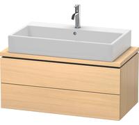 Duravit Vasque L-Cube LC580807171 92×47,7 cm Chêne méditerranéen pour console 2 tiroirs