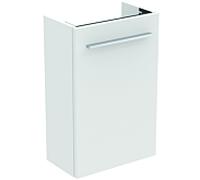 Meuble sous lavabo Ideal Standard i.life S T5302DU porte 2000 , charnières à droite ou à gauche, 35,4 x 20,2 x 55,5 cm, blanc mat