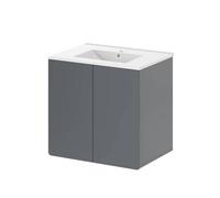Meuble sous lavabo Izan 2 pièces Gris Vicco 41604