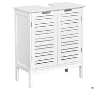 Meuble Sous Lavabo Mdf 2 Portes/1 Etagere Interieure - Miami - TENDANCE