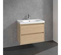 Meuble sous Nordic Oak vasque Skyla C79600VJ 2 tiroirs, 772 x 596 x 439 mm, Villeroy und Boch