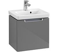 Meuble sous Subway 2.0 vasque A68400FP mural, 44 x Glossy Grey x 35,2 cm, Villeroy & Boch