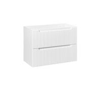 Meuble sous-vasque 80 cm - H 57 x L 80 x P 39 cm - Astral White