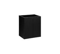 Meuble sous-vasque à portes 50 cm - H 57 x L 50 x P 39 cm - Astral Black