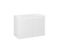 Meuble sous-vasque à portes 80 cm - H 57 x L 80 x P 39 cm - Astral White