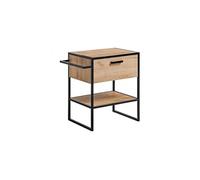 Meuble sous vasque avec porte serviette - H 75 x l 70 x P 50 cm - James