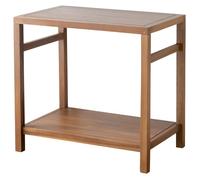 Meuble sous vasque en teck massif 80cm dewi