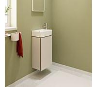 Meuble Lave-Mains Hansgrohe Xilesa E 340/240, par la charnière droite Beige sable mat 54244780