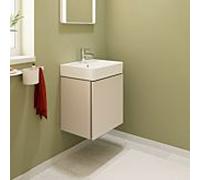 Meuble sous-vasque hansgrohe Xilesa E 54247780 480x380mm, tiroir 2000 , pour lave-mains , beige sable mat