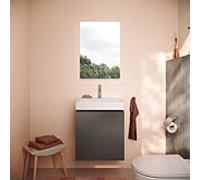 Meuble sous-vasque Hansgrohe Xilesa E 54249760 480x470mm, 1 tiroir, gris ardoise mat