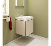 Meuble sous-vasque Hansgrohe Xilesa E 54249780 480x470mm, 1 tiroir, beige sable mat