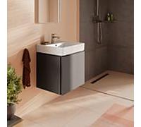 Meuble sous-vasque Hansgrohe Xilesa E 54251760 1 tiroir, pour lavabo, 530 x 470 mm, gris ardoise mat