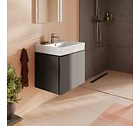 Meuble sous-vasque Hansgrohe Xilesa E 54253760 580x470mm, 1 tiroir, gris ardoise mat