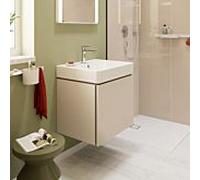 Meuble sous-vasque Hansgrohe Xilesa E 54253780 580x470mm, 1 tiroir, beige sable mat