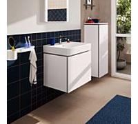 hansgrohe Xilesa E meuble sous-lavabo pour lavabos, 1 tiroir, 630x470x500mm, 54255700, Couleur: Blanc mat