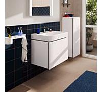 Meuble sous-vasque Hansgrohe Xilesa E 54257700 1 tiroir, pour lavabo, 680 x 470 mm, blanc mat
