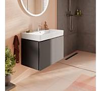 Meuble sous-vasque Hansgrohe Xilesa E 54259760 780x470mm, 1 tiroir, gris ardoise mat