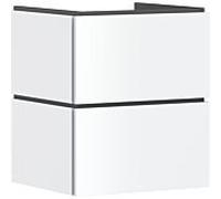 Meuble sous-vasque Hansgrohe Xilesa E 54292700 530x470mm, 2 tiroirs, pour lavabo, avec PushOpen, blanc mat