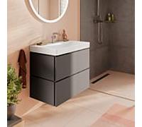 hansgrohe Xilesa E Meuble sous-vasque, 2 tiroirs, 54296760,