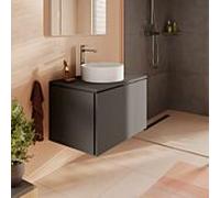 Meuble sous-vasque Hansgrohe Xilesa E 54300760 2 tiroirs avec PushOpen, 780 x 550 mm, gris ardoise mat