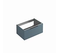 Meuble sous-vasque ICOS 50S80O3 mural, 80 x 50 x 35 cm, Blue sarcelle mat Kludi