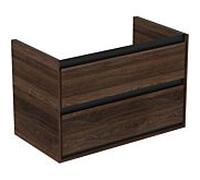 Meuble sous-vasque Ideal-Standard Connect Air 800 x 440 x 517 mm, décor noyer