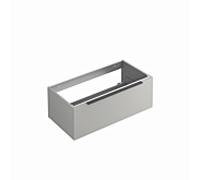 Meuble sous-vasque Kludi ICOS 50S100O2 mural, 100 x 50 x 35 cm, tourterelle clair mat