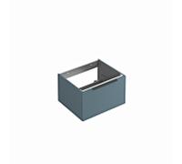 Meuble sous-vasque Kludi ICOS 50S60O3 mural, 60 x 50 x 35 cm, bleu sarcelle mat