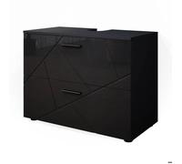 Meuble sous vasque simple Irma, 80x58.6cm, Anthracite Haute brillance, Vicco 37573
