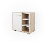 Meuble sous vasque simple Perry, 60x55.6cm, Sonoma, Sonoma, Vicco