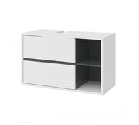 Meuble sous vasque simple Viola, 100x60cm, Blanc, Vicco 33912