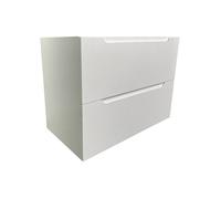 Vente-unique - Meuble sous Vasque Suspendu - Blanc - 80 cm - Stefanie