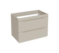 Meuble sous vasque suspendu coloris beige ? 80 cm ? ARUBA
