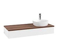 Meuble sous-vasque Villeroy & Boch Antao 1200x190x500mm L12152MT avec éclairage avec structure FK/AP: MT/2