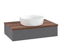 Meuble sous-vasque Villeroy & Boch Antao 800x190x500mm L08112GK avec éclairage avec structure FK/AP: GK/2