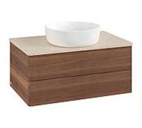 Meuble sous-vasque Villeroy & Boch Antao 800x360x500mm K19113HM avec structure FK/AP: HM/3